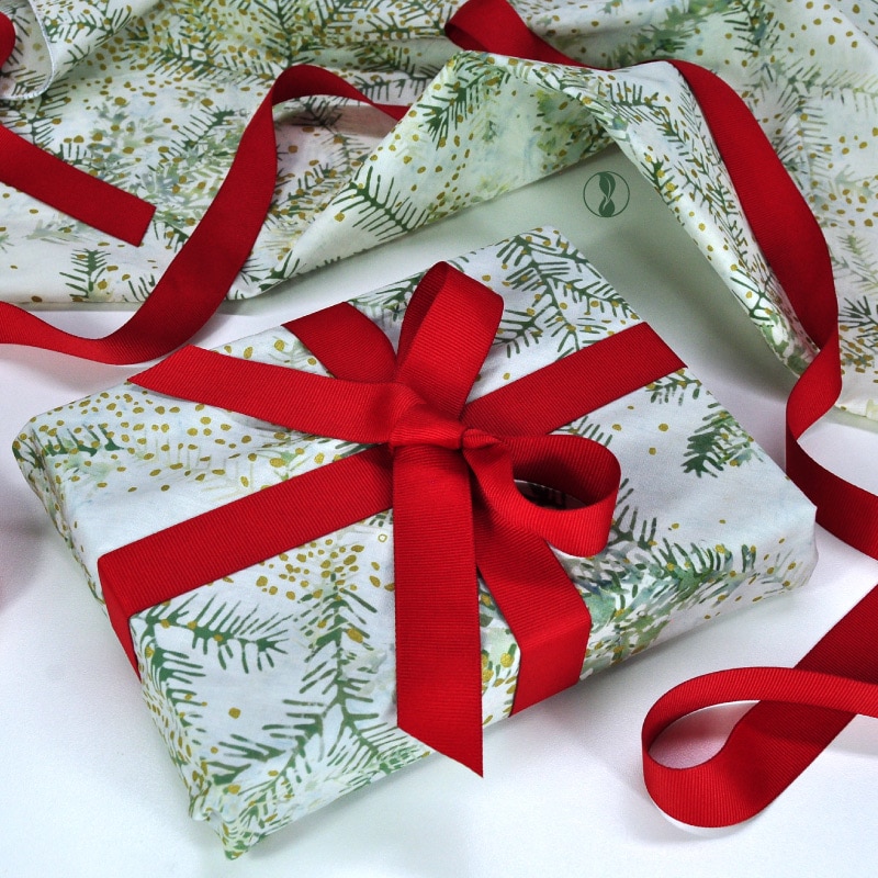 red gift box with white ribbon  Gifts, Christmas gift wrapping, Simple gift  wrapping