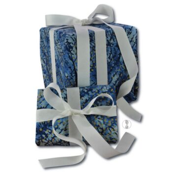 Winter Dawn Fabric Gift Wrapping