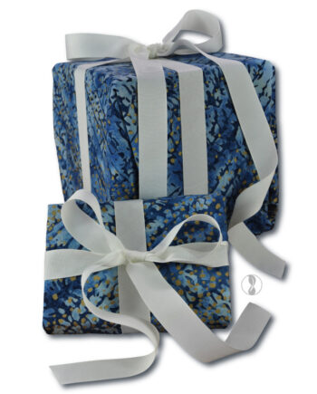 Winter Dawn Fabric Gift Wrapping