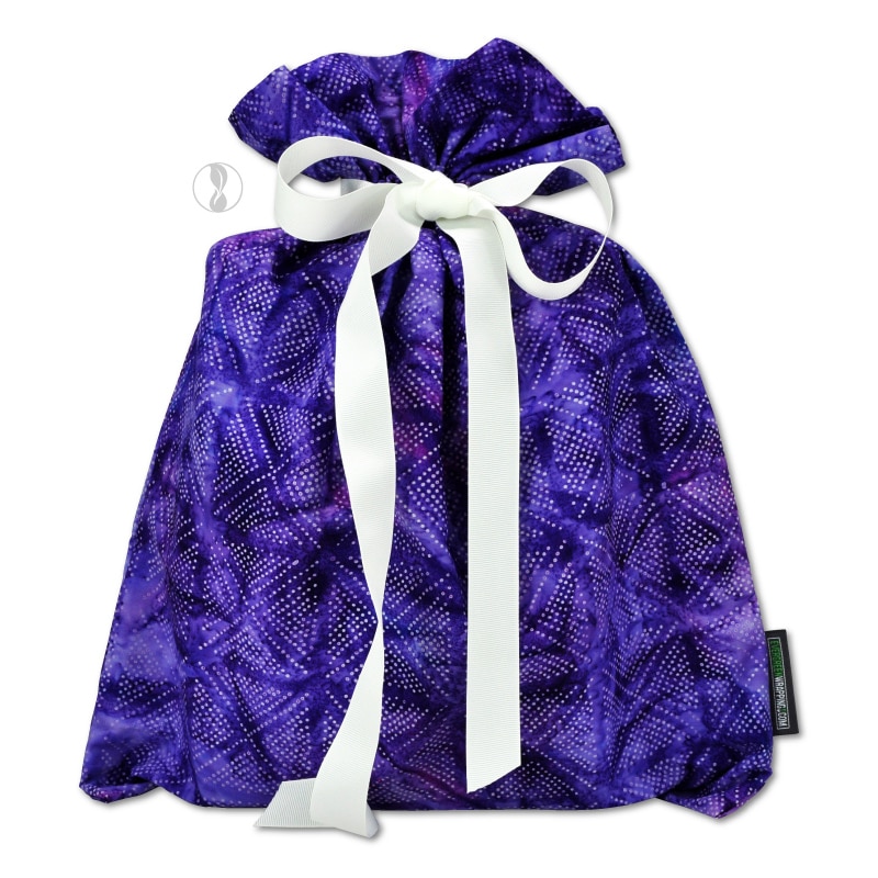 Grape Fabric Gift Bag