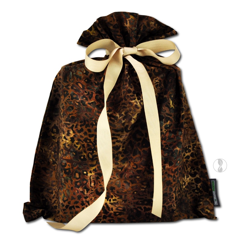 Safari Bronze Fabric Gift Bag