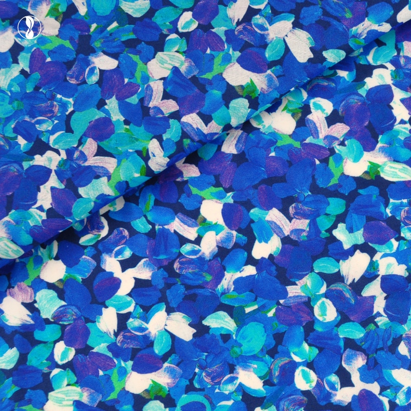 Confetti Blue Fabric