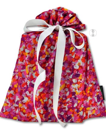 Confetti Pink Fabric Gift Bag