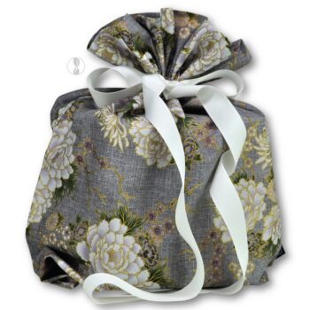 Spring Roses Fabric Gift Bag
