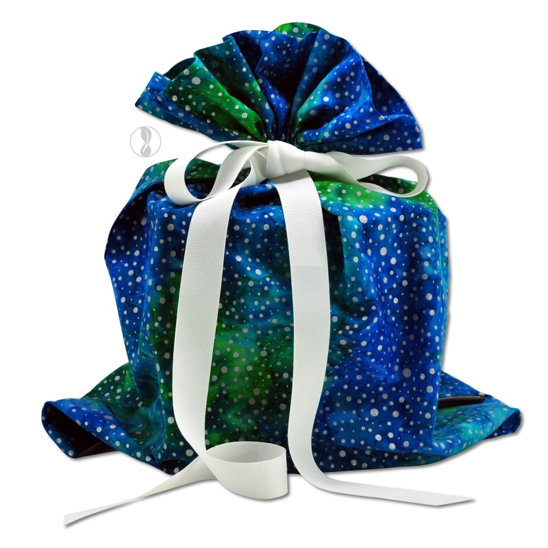 Sparkle Sea Fabric Gift Bag